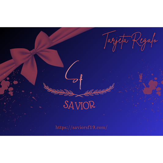 Tarjeta Regalo Savior.sf19