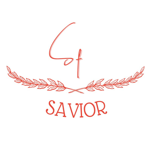 Logo Savior con Sf y Laurel