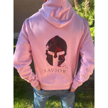 Sudadera Rosas Unisex con Capucha y Estampado Casco - Confort y Estilo | Savior.sf19