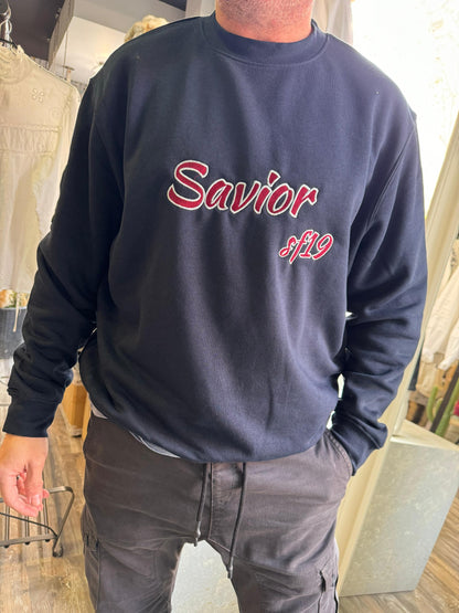 SUDADERA PARCHE Azul Marino Palatine Hill Prestige