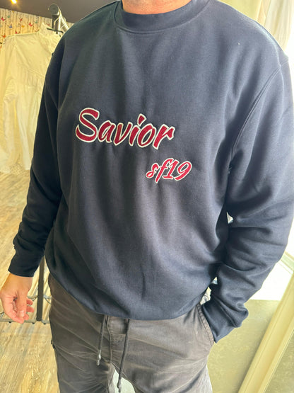 SUDADERA PARCHE Azul Marino Palatine Hill Prestige