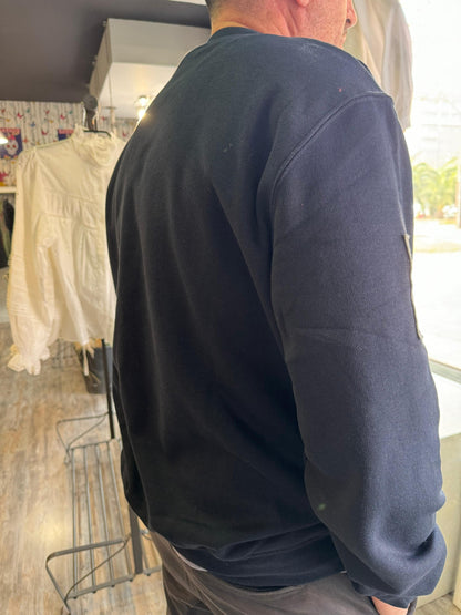 SUDADERA PARCHE Azul Marino Palatine Hill Prestige