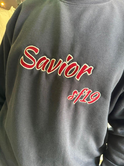 SUDADERA PARCHE Azul Marino Palatine Hill Prestige