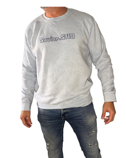 SUDADERA Ludus Azul Grisáceo