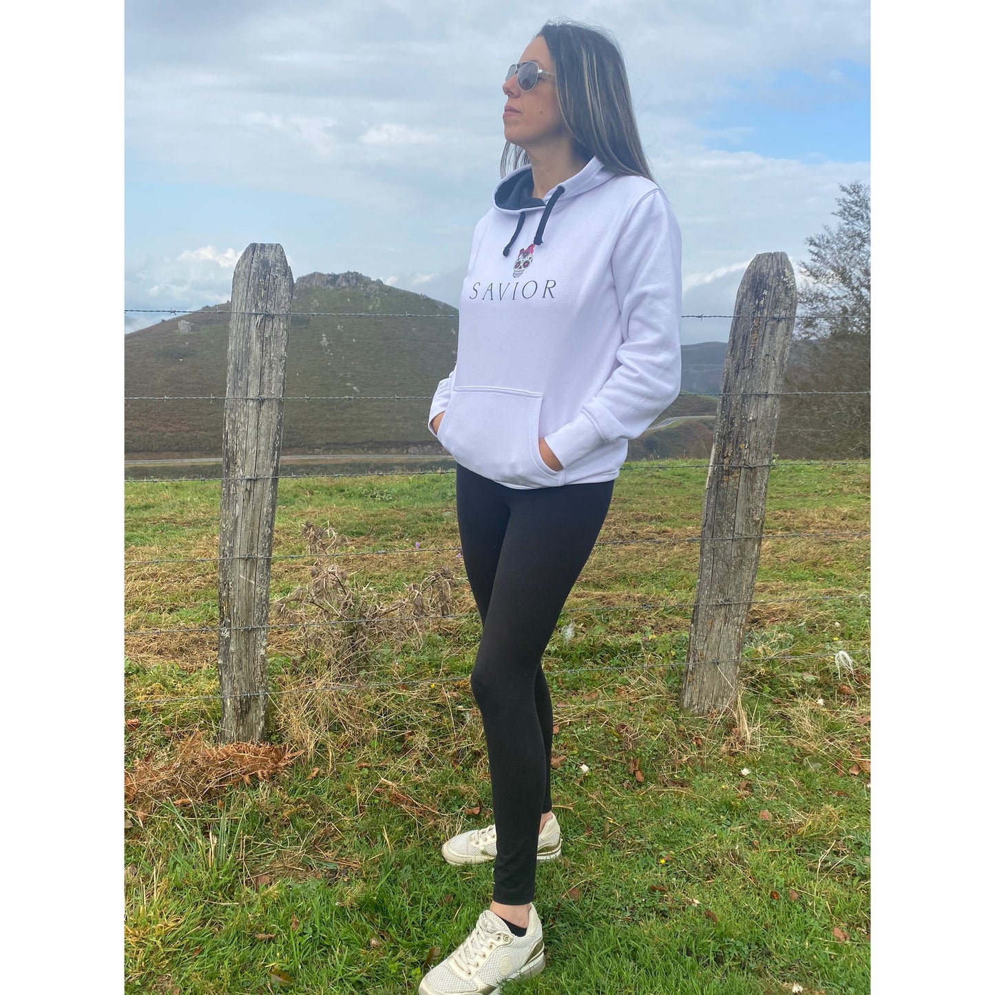 SUDADERA Skull Femme