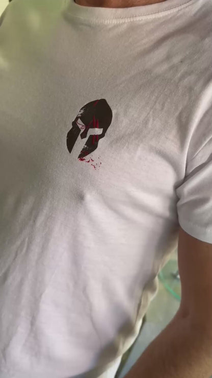 Camiseta Blanca Orgánica de Hombre con Cuello Redondo - Algodón Peinado y Sostenible | Savior.sf19