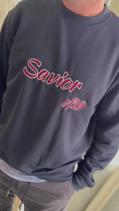 SUDADERA PARCHE Azul Marino Palatine Hill Prestige