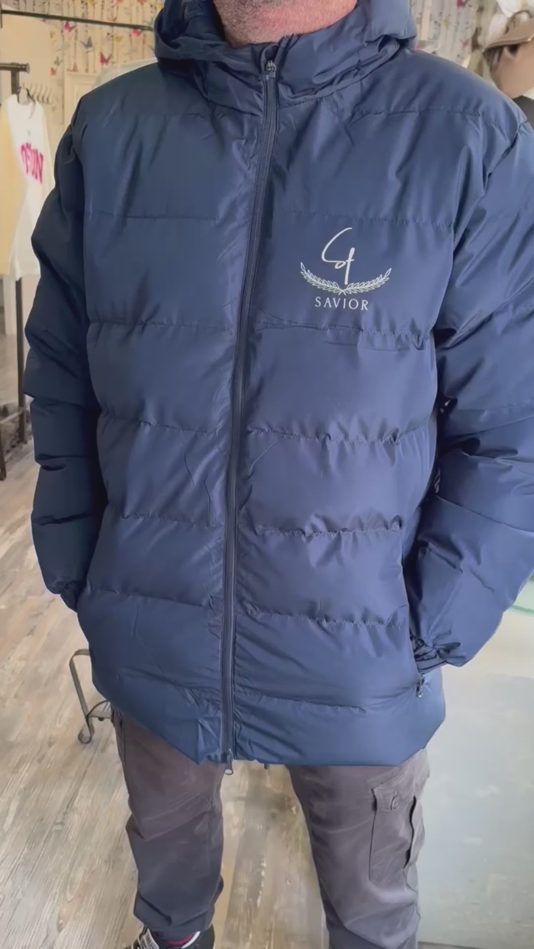 PARKA Azul Domus Aurea Essence