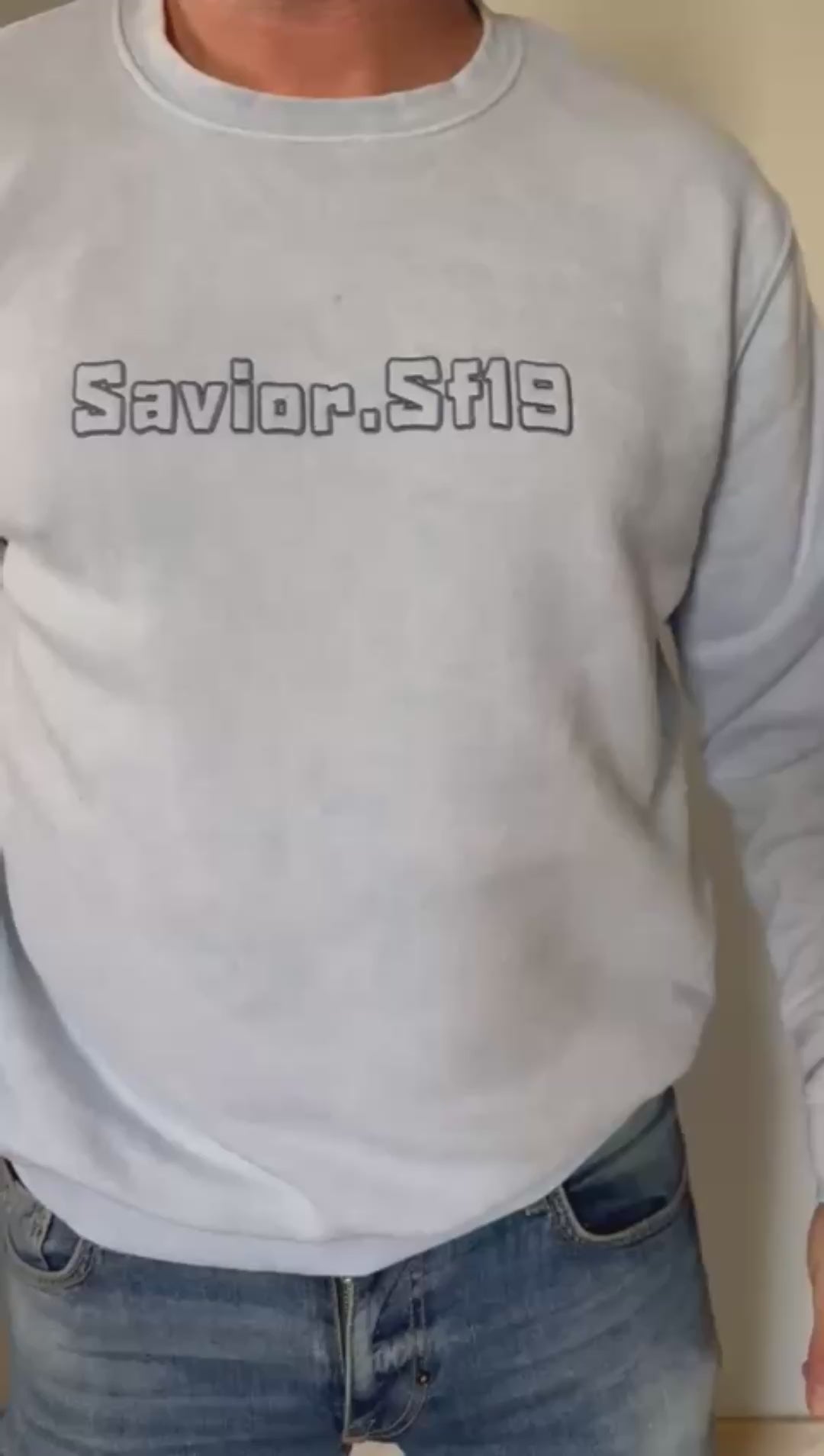 Sudadera Ludus azul grisáceo